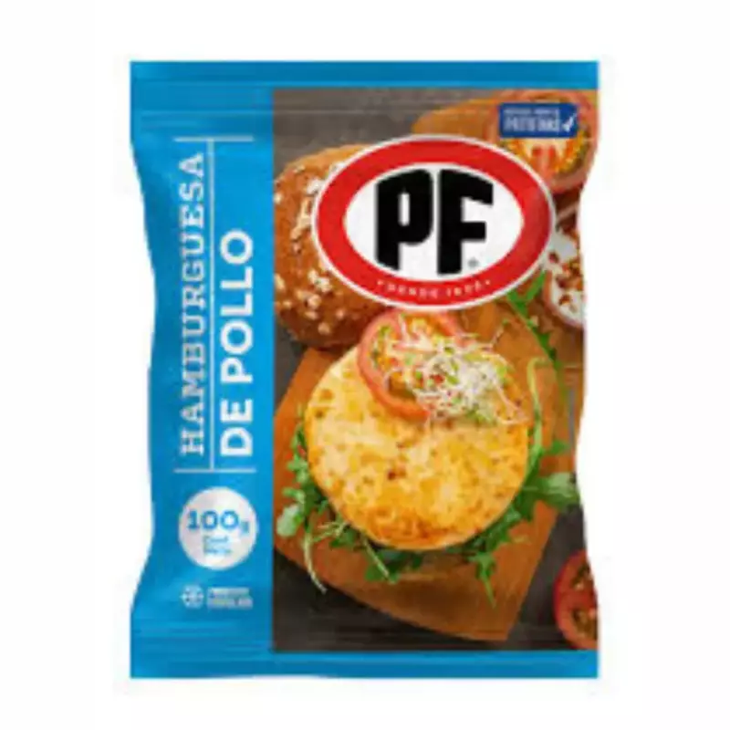 HAMBURGUESA POLLO 90G PF