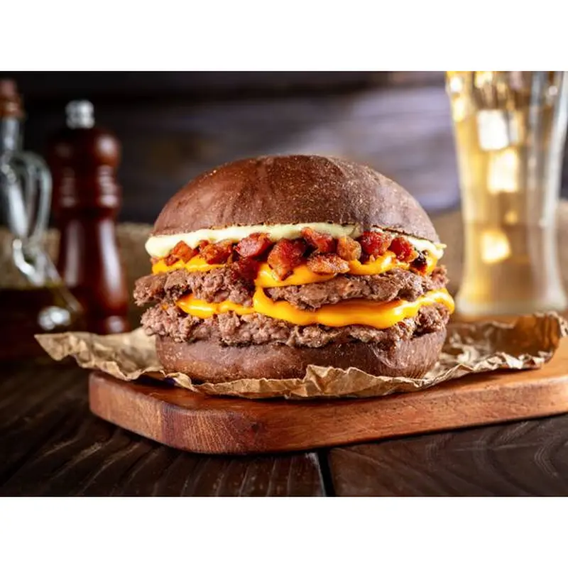 Bacon Cheddar | Duplo Smash no Pão Australiano