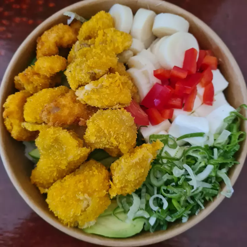 gohan vegetariano