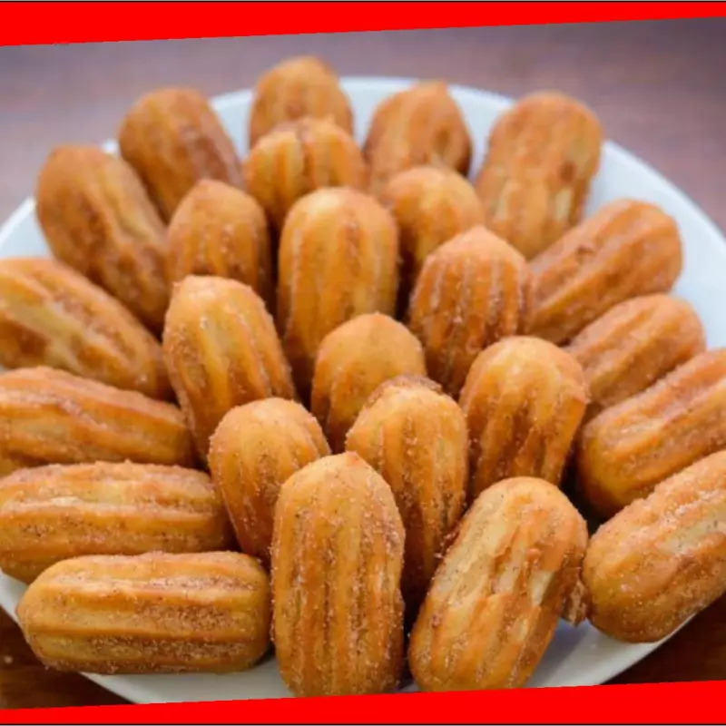 50 Mini Churros doce de leite