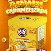 Creme de banana caramelizada.