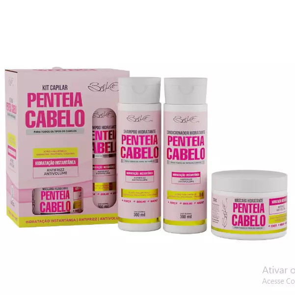 Kit Penteia cabelo - BELKIT