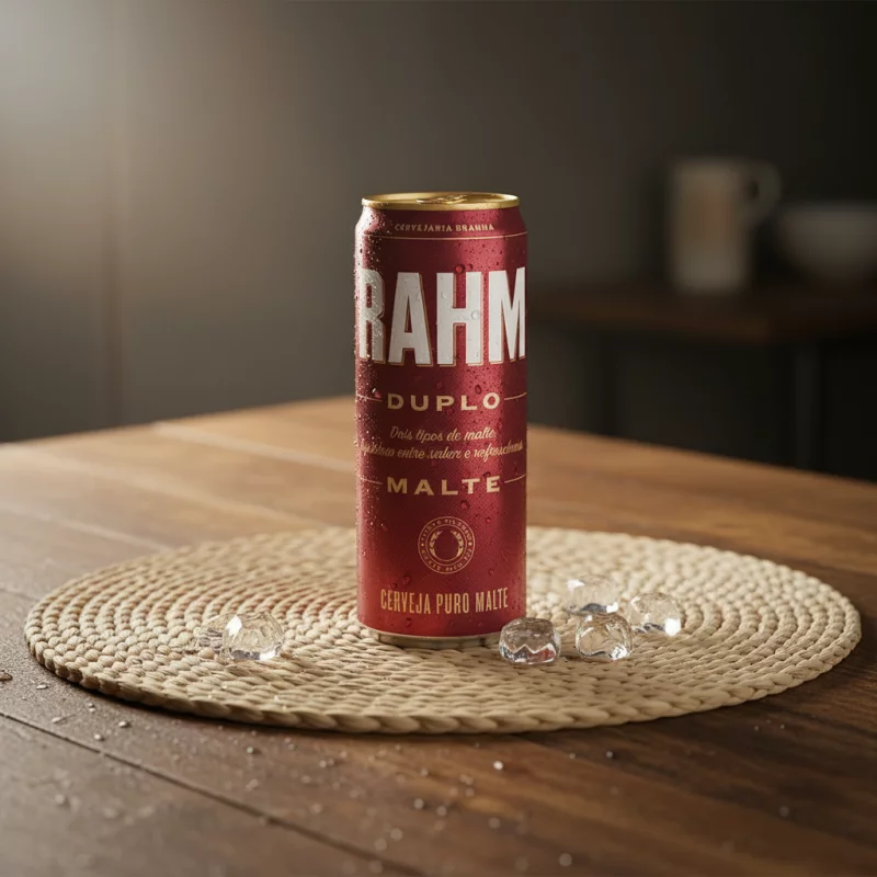 Brahma Duplo Malte Latão