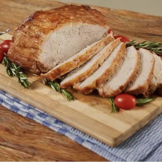 Pernil assado molho de bar