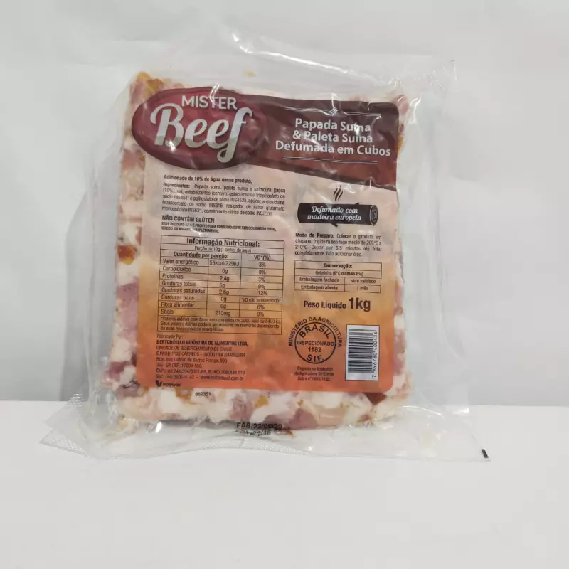 Bacon Cubo Mister Beef (1 kg)