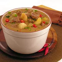 CALDO DE VACA ATOLADA