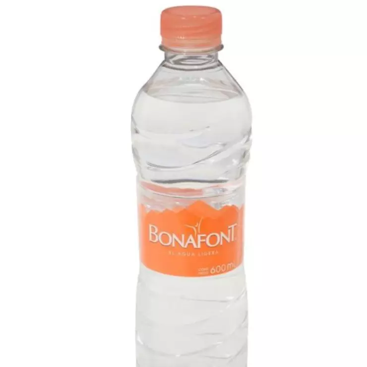 AGUA NATURAL BONAFONT 600 ML