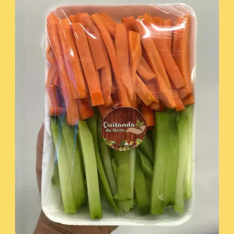 Cenoura com Chuchu palitos
