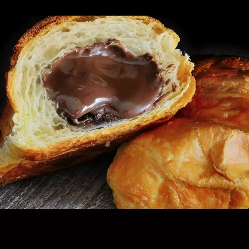 Mini Croissant de Chocolate - 500g
