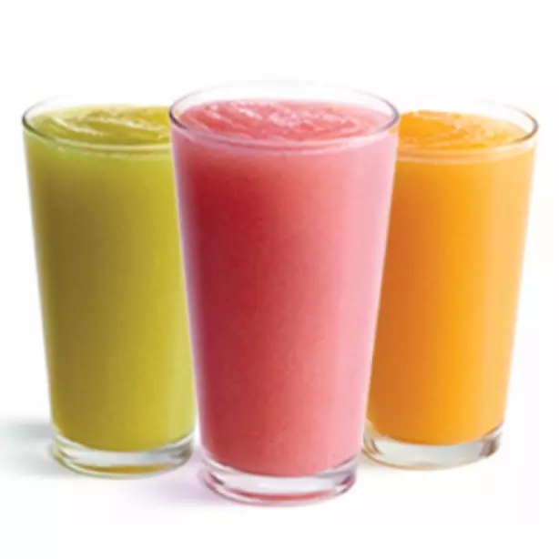 Sucos polpa sabores sem leite