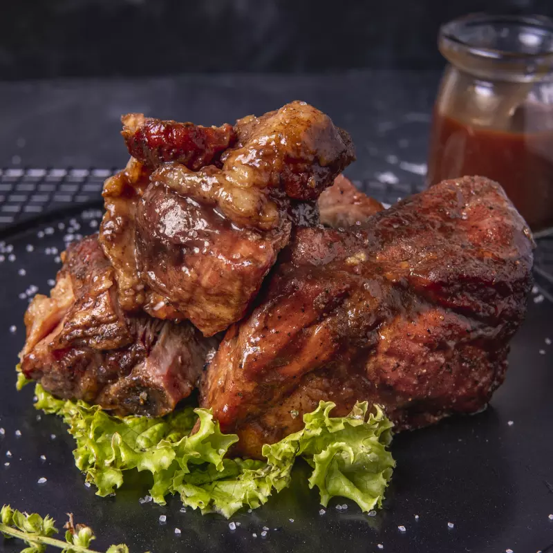 1Kg Costillas ahumadas - 6 horas