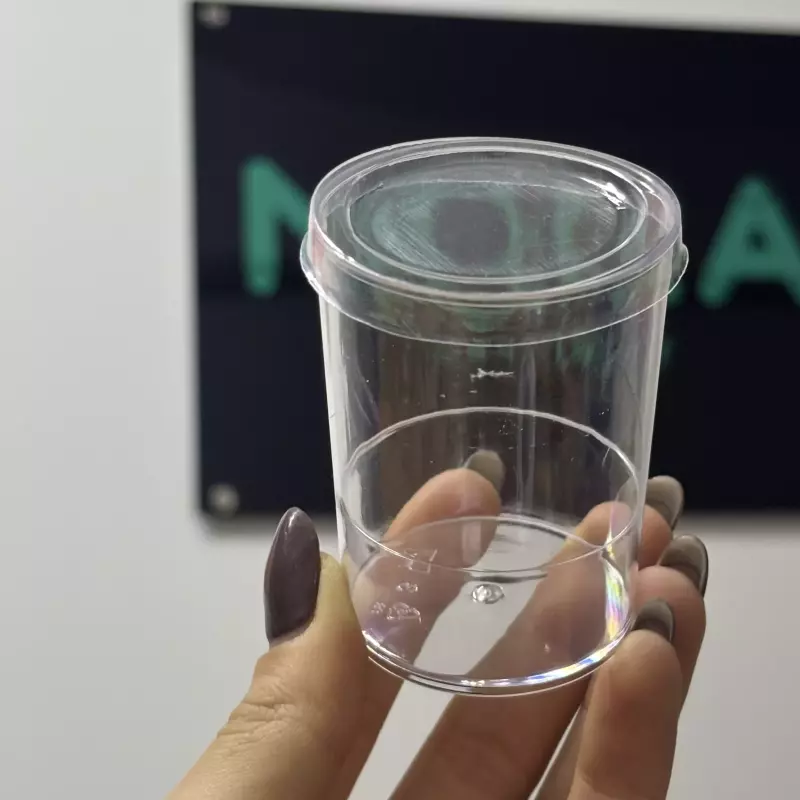 Shot Acrilico Redondo con tapa 44C-L