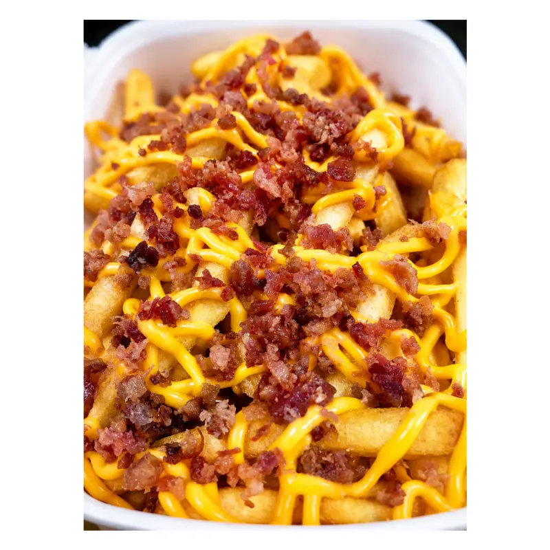 Batata frcom cheddar e bacon