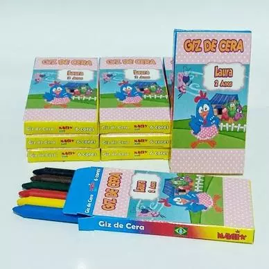 Mini Giz de Cera Personalizado