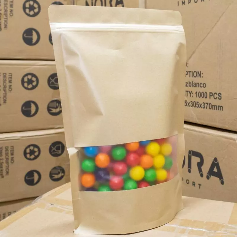 Doypack Kraft 20x30+5 #LB0001-20