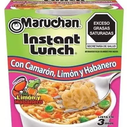Maruchan Camarón, Limón y Habanero