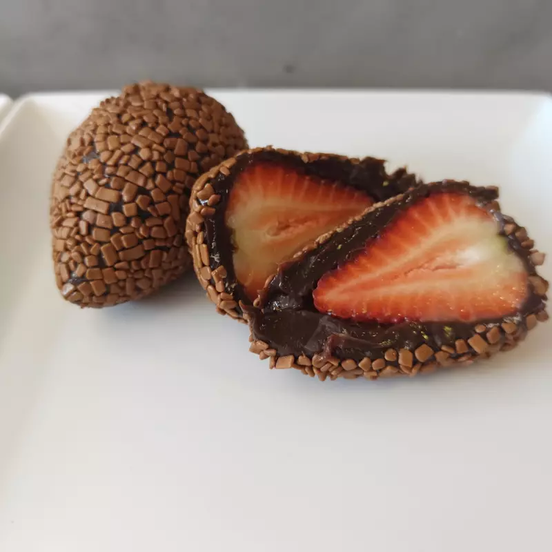 Coxinha de brigadeiro