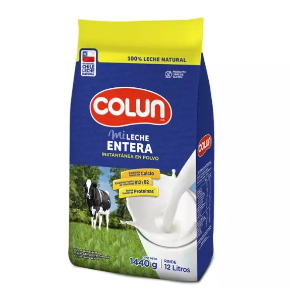 Leche  polvo colun 1440gr
