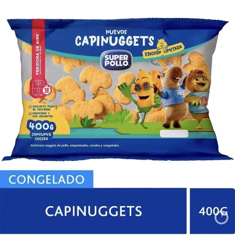 Nuggets figuras 400grs súper pollo