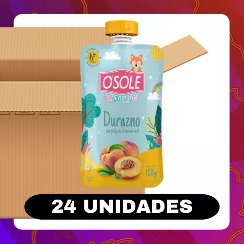 Bulto Osole Compota Durazno 100g
