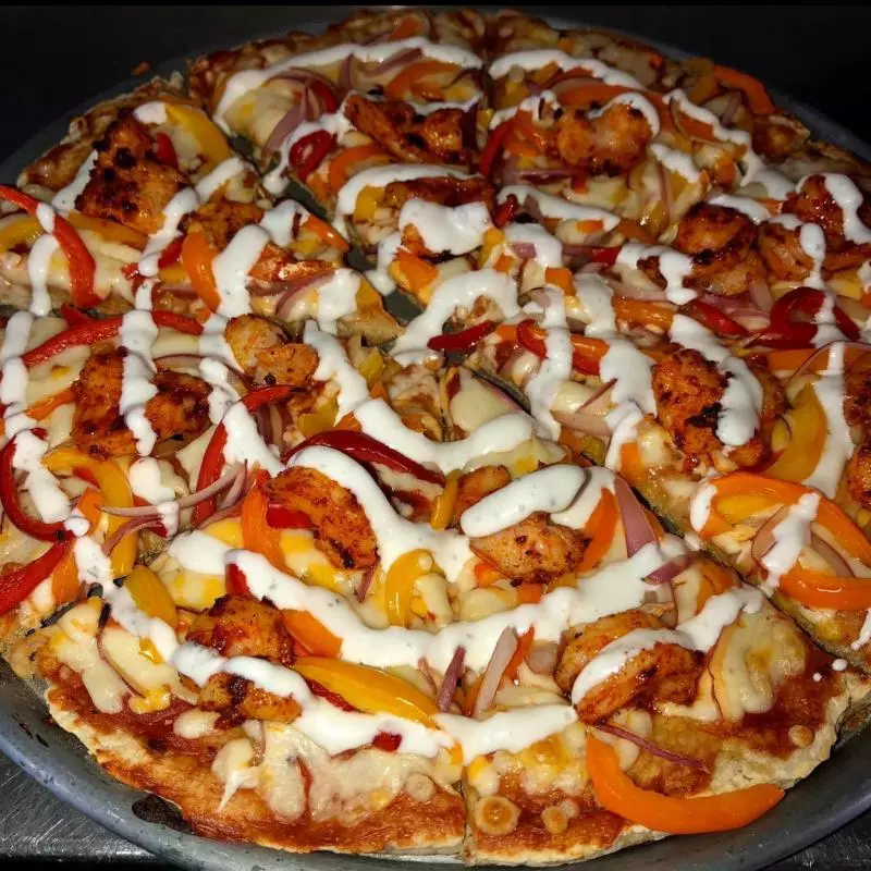 Pizza camarón