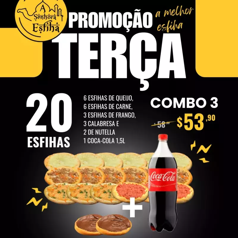 PROMOÇÃO COMBO 3