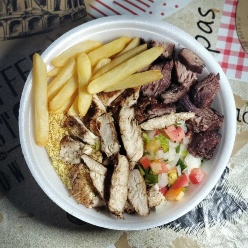 Churrasco Carne E Frango