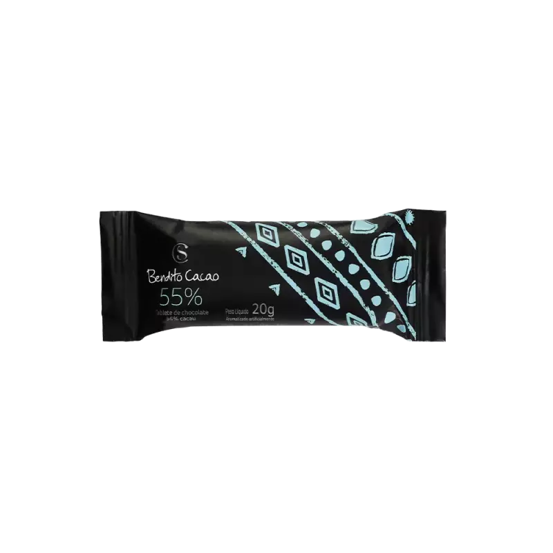 Tablete Bendito Cacao 55% Cacau 20g