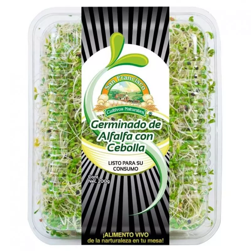Germinado de Alfalfa con Cebolla 200 grs