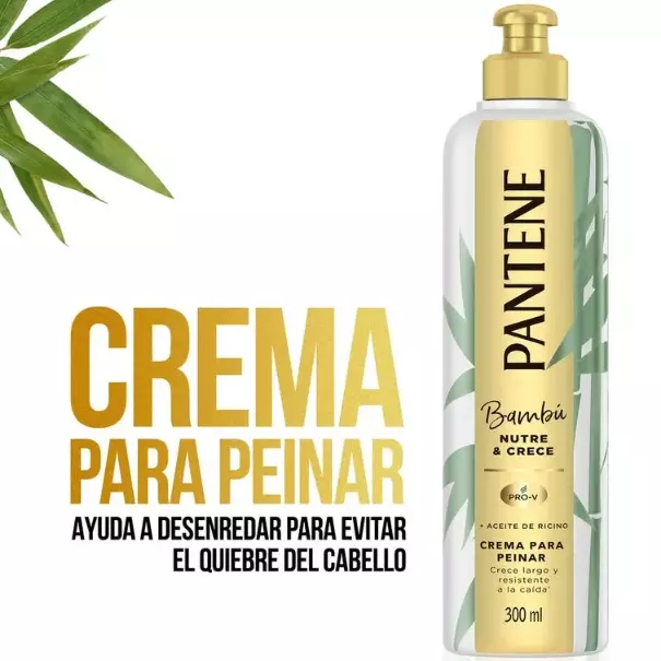 crema peinar pantene Bambú 300 ml