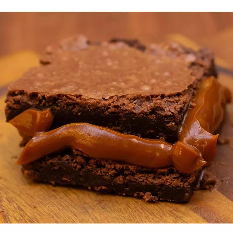 BROWNIE DOCE DE LEITE