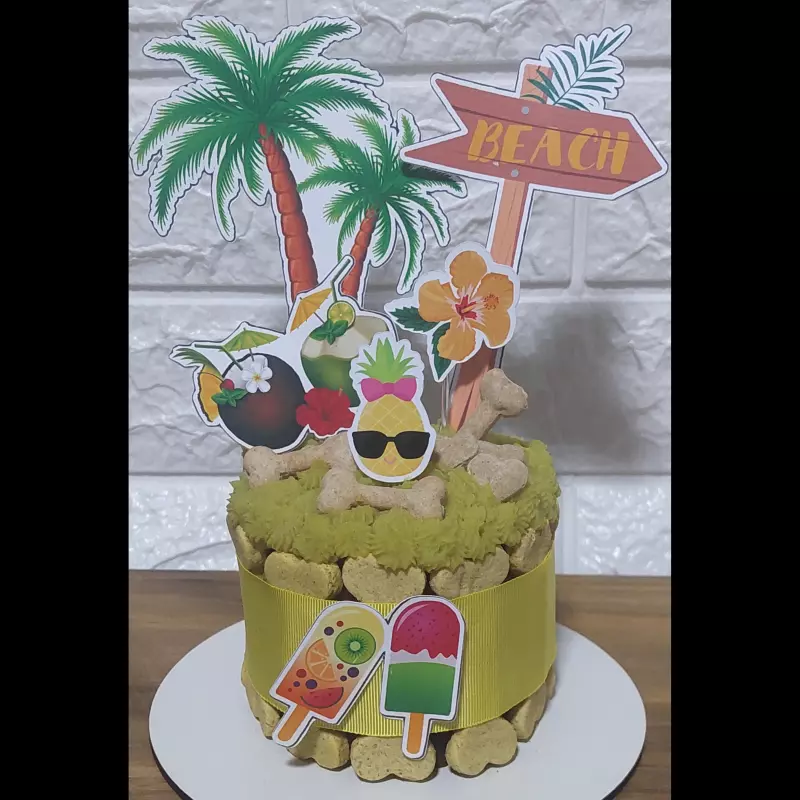 Bolo PP - com Ossinhos e fita