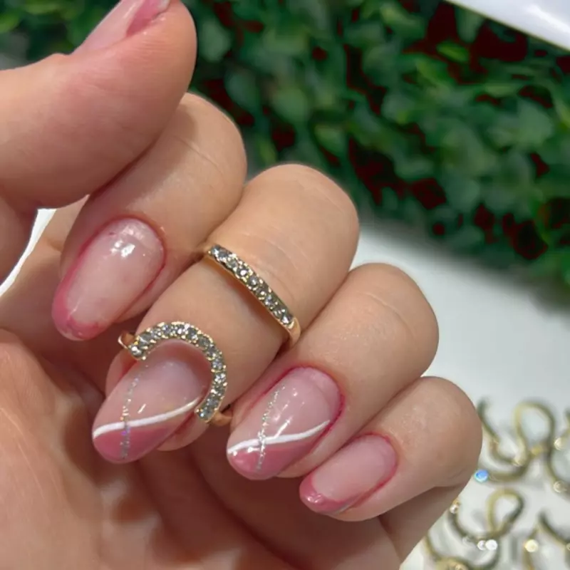 Anel Dourado Ferradura