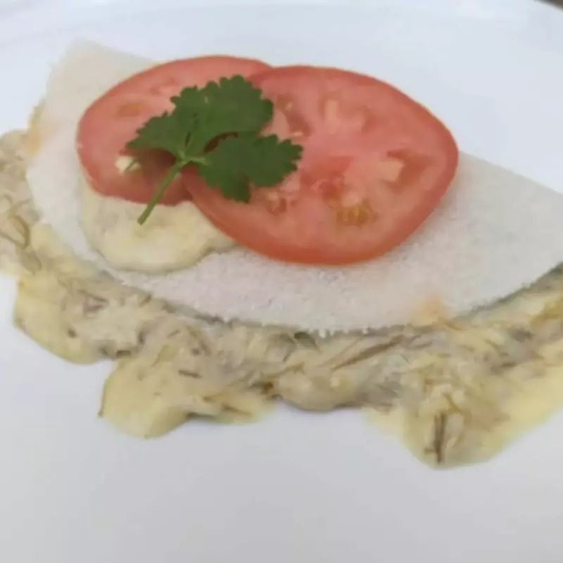 TAPIOCA CARNE DE SOL NA NATA