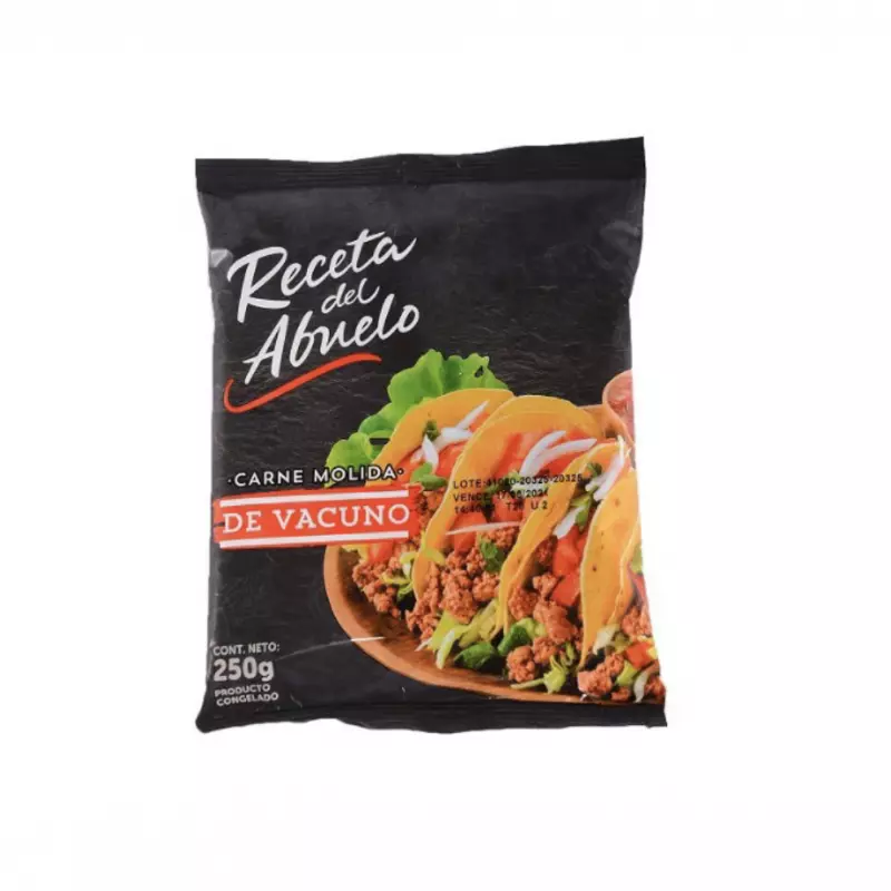 Carne molida receta del abuelo 250g