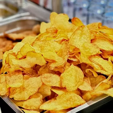 Porção grande de batata