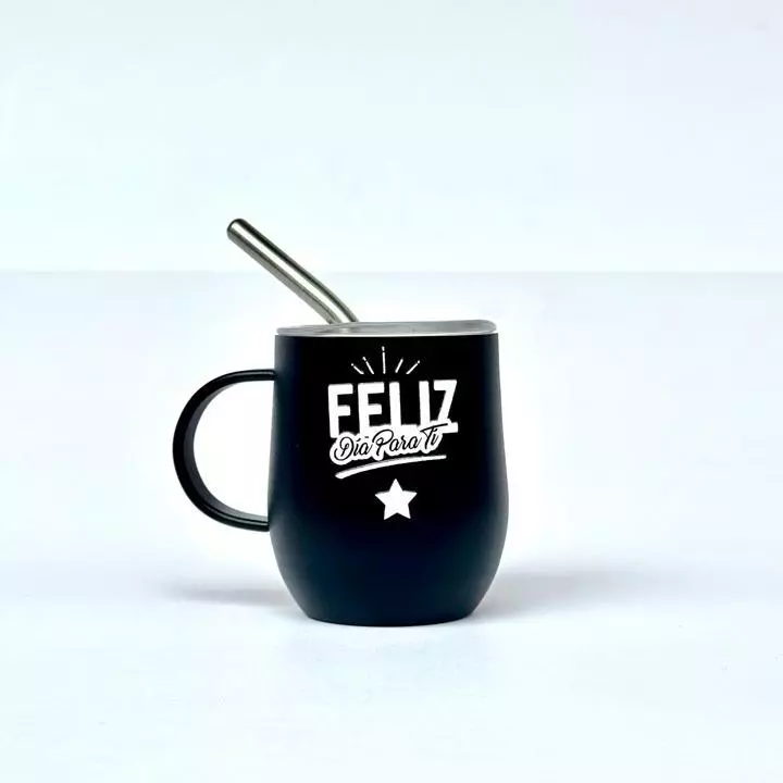 Vaso pitillo mini mate