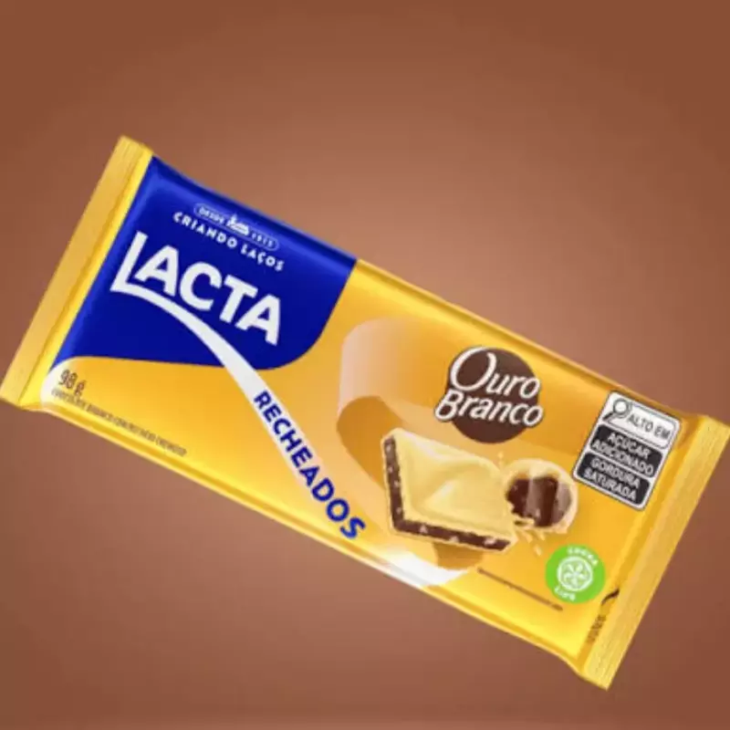 CHOCOLATE LACTA OURO BRANCO
