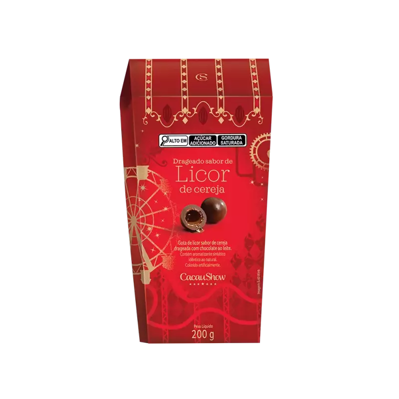 Drageados c Licor de Cereja 200g