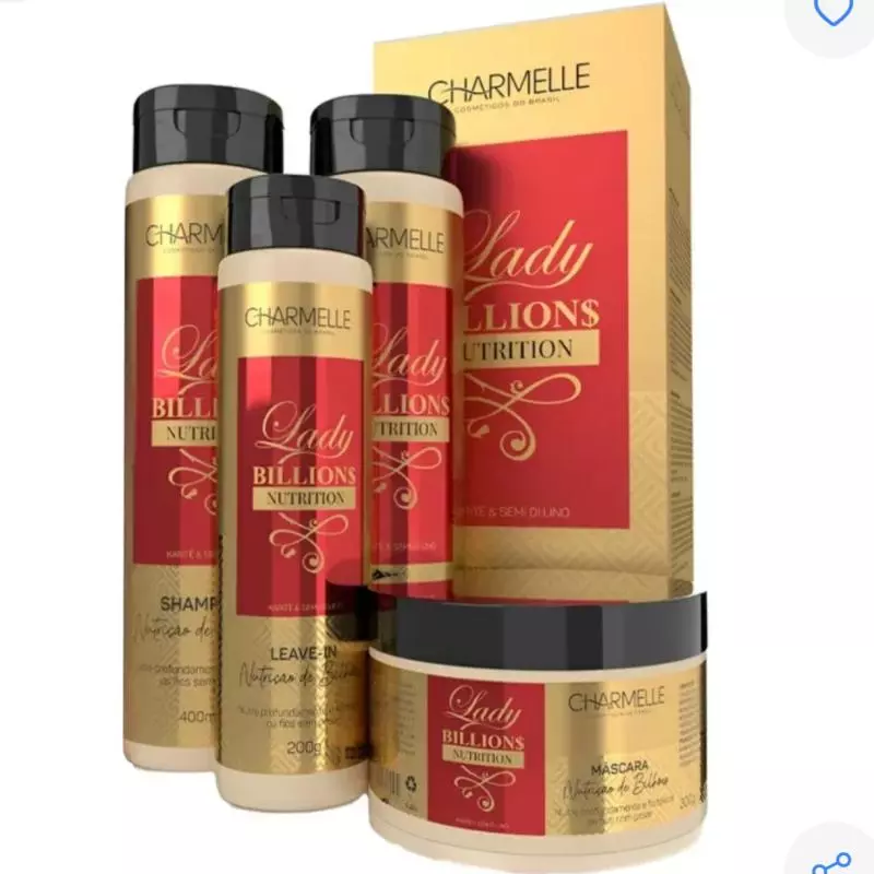 KIT LADY BILLIONS CHARMELLE 4 ITENS