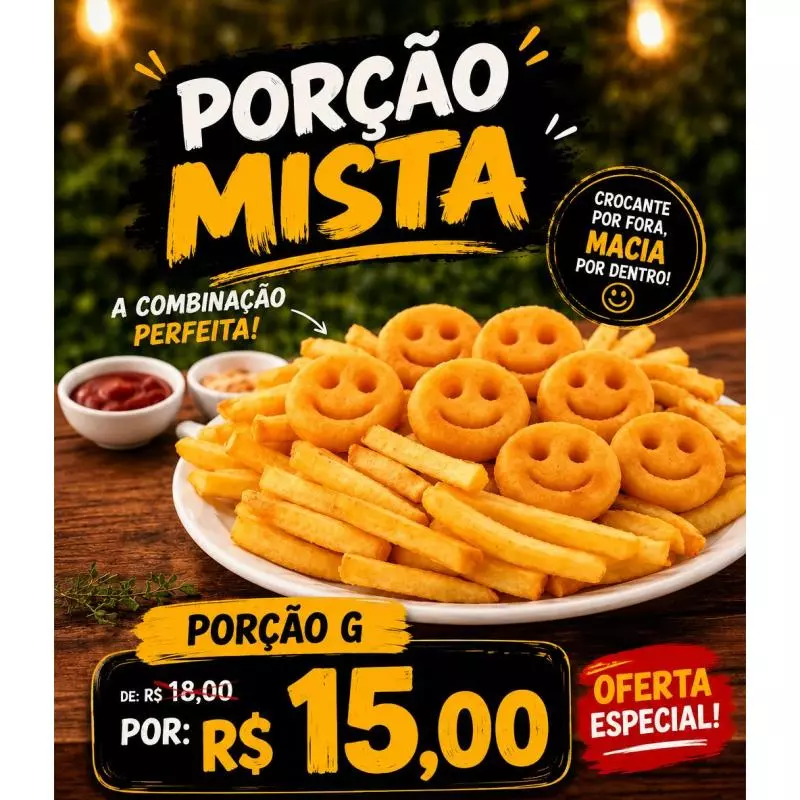 Porção Batata Mista G