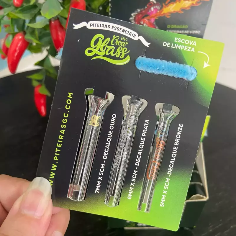 Kit GC 3 Piteiras O Dragao + Escova