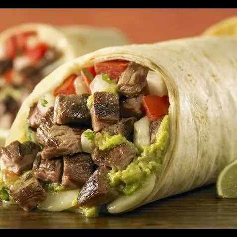 Burrito jamon manchego