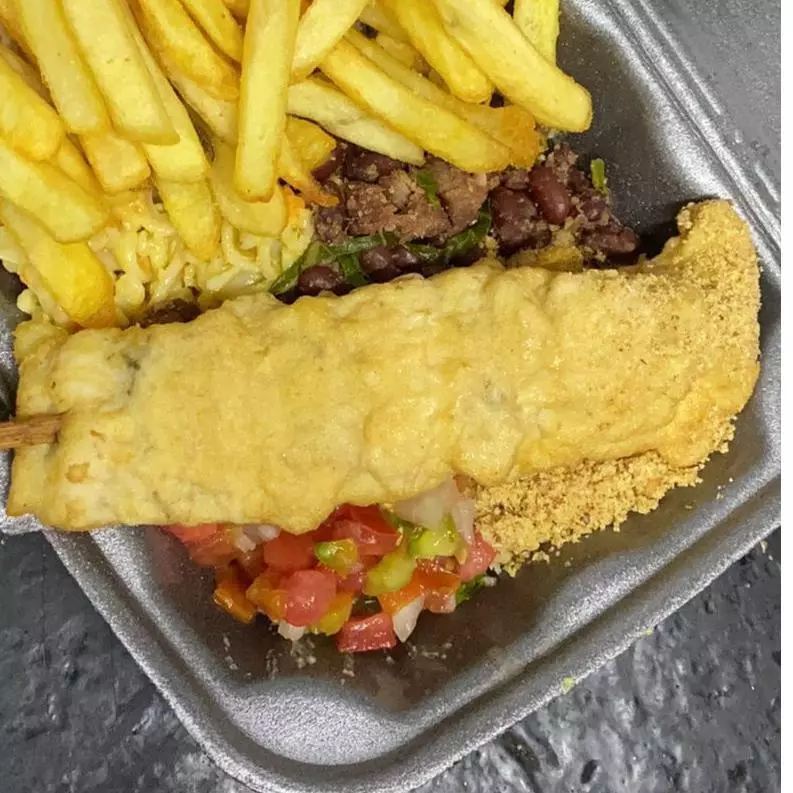 Espeto de Filé de Peixe