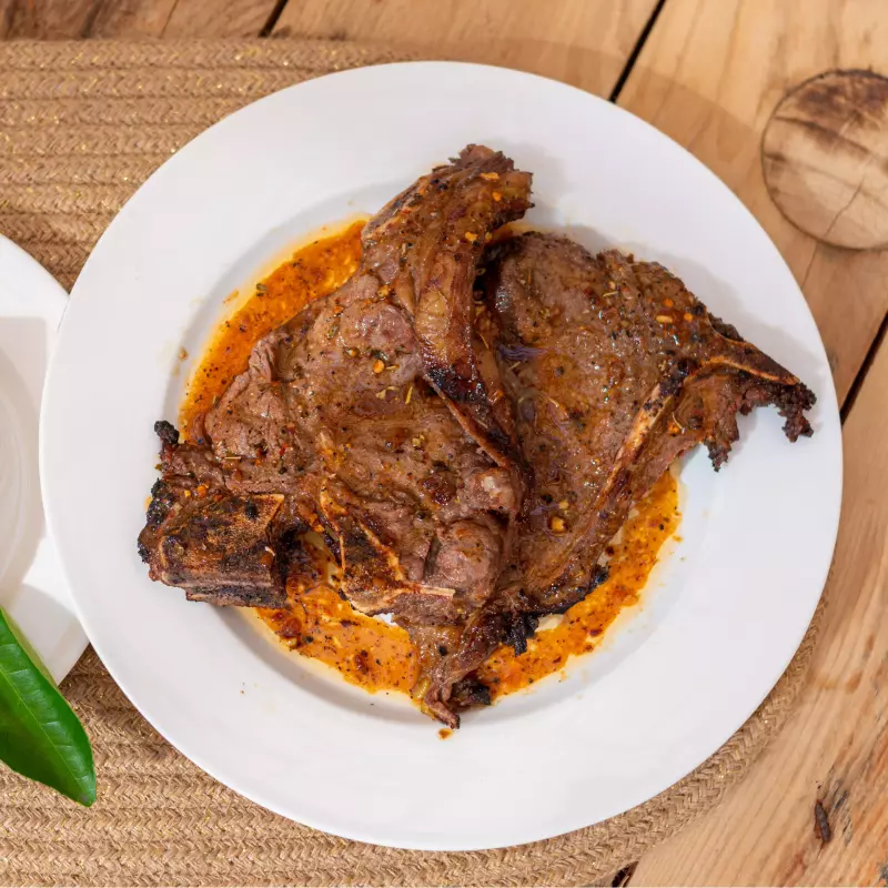 Carne de Porco Assado Com Xima