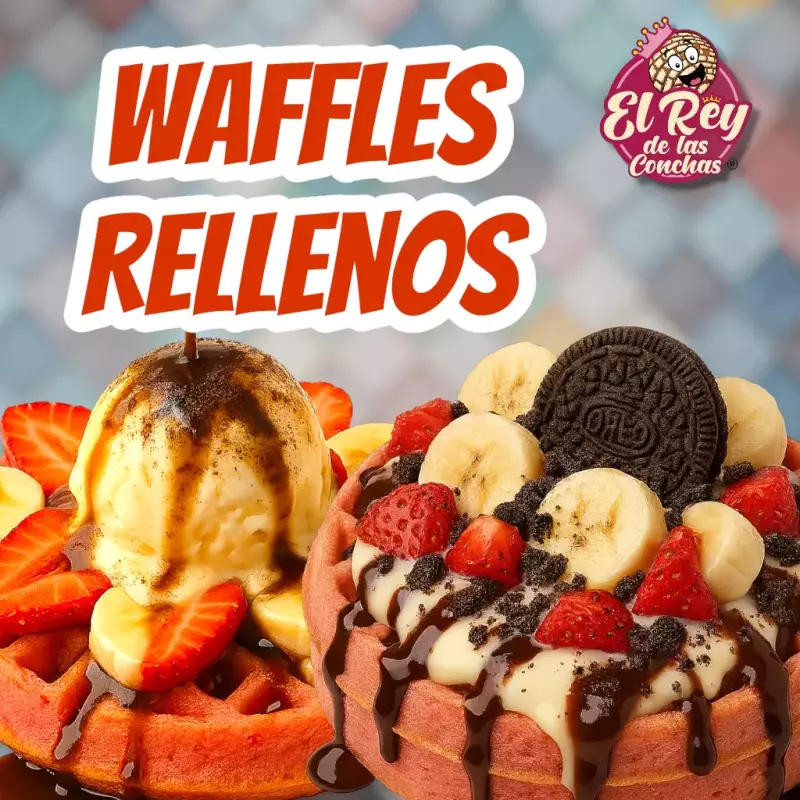 Crea Waffle Relleno