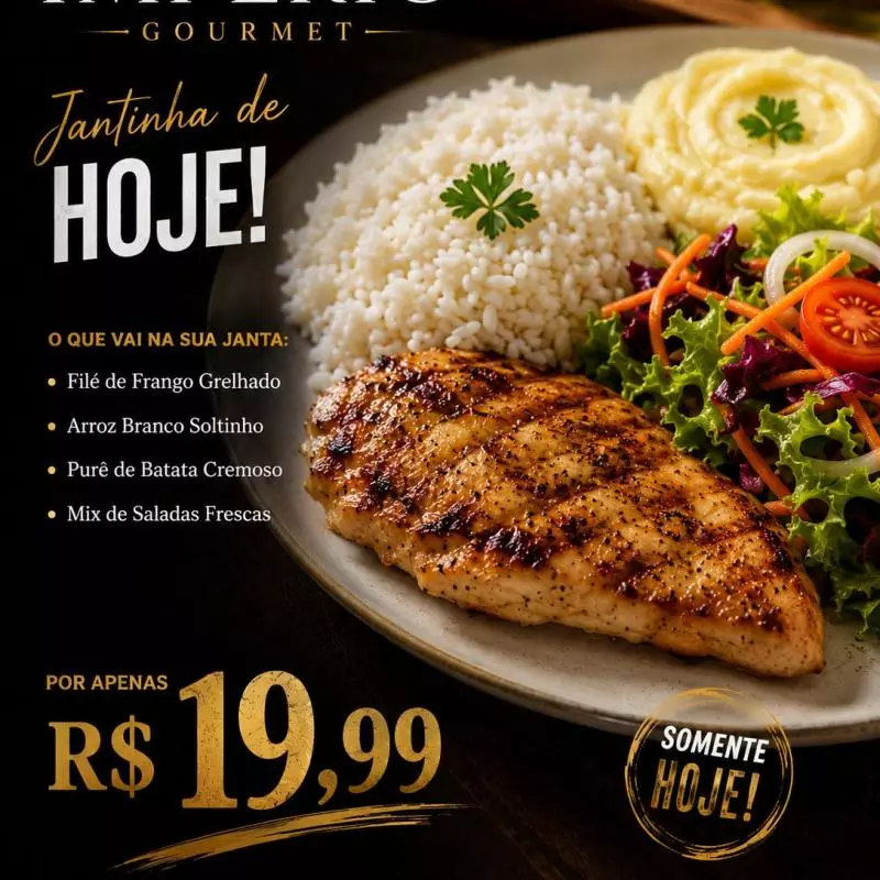 ESPECIAL DA NOITE JANTINHA DE FRANGO