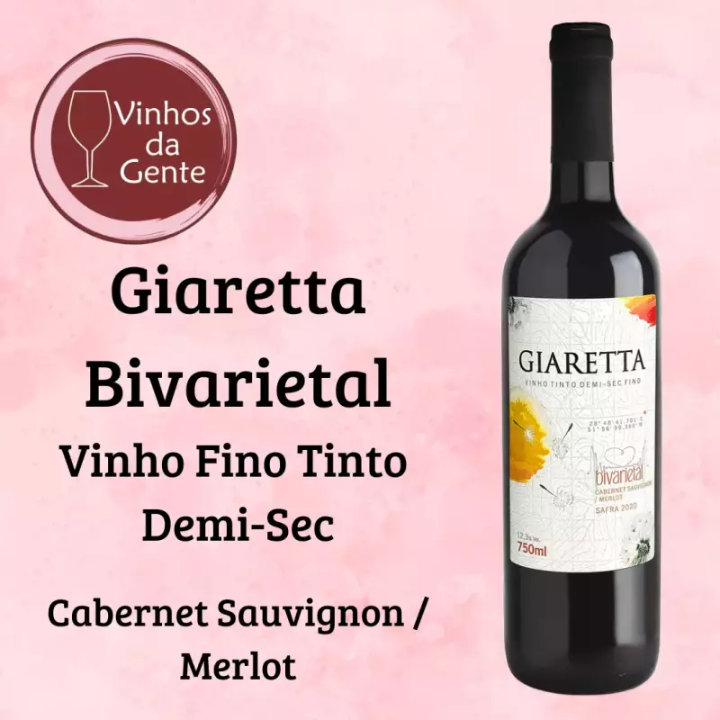 GIARETTA BIVARIETAL Demi-Sec