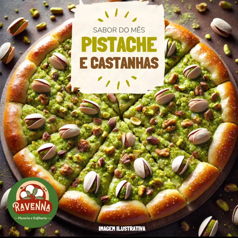 PIZZA DE PISTACHE