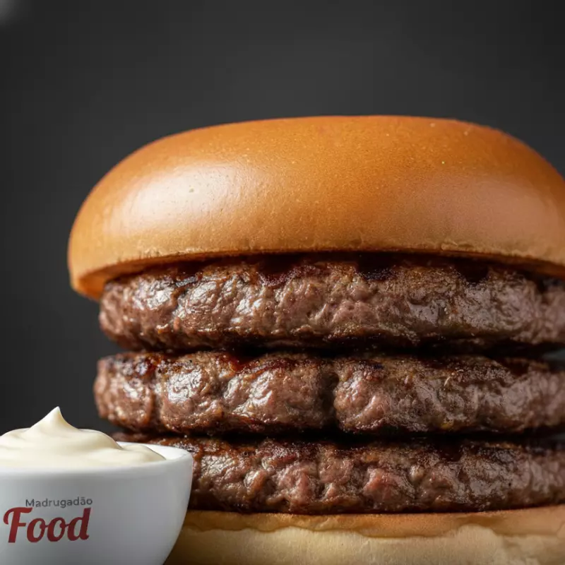 Triple Steak Burger
